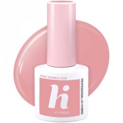 Hi Hybrid Lakier hybrydowy nr 218 Pink Marble  5ml