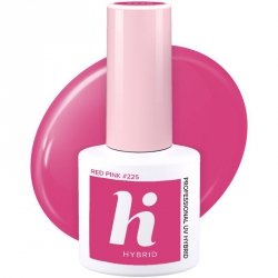 HI HYBRID Lakier hybrydowy Vibes #225 Red Pink  5ml