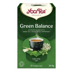 Herbata ZIELONA HARMONIA (Green Balance), Yogi Tea, 17x1,8g