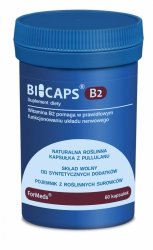 BICAPS B2, Рибофлавин 40 г, Формедс, 60 капсул