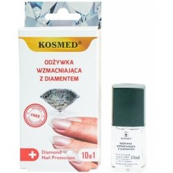 KOSMED Odżywka do paznokci wzmacniająca z diamentem 10 ml