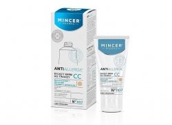 CC Успокаивающий крем для лица для чувствительной кожи, ANTIALLERGIC, Mincer