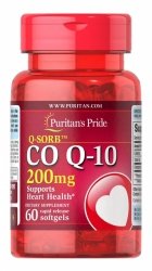 Коэнзим Q10 100 мг, Puritan's Pride, 30 капсул