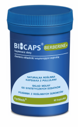 BICAPS BERBERINE+ Formeds, Berberyna, 60 kapsułek