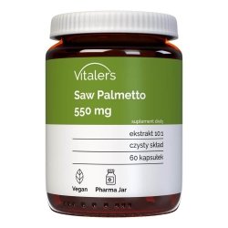 Saw Palmetto (Palma Sabałowa) 550 mg, Vitaler's, 60 kapsułek