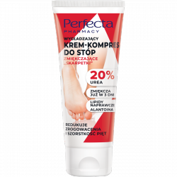 PERFECTA Wygładzający krem-kompres do stóp - Zmiękczające Skarpetki 20% Urea 80 ml