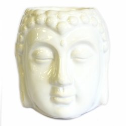 Аромалампа - Голова Будды, Белая