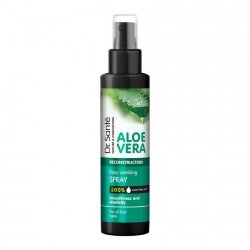 Odżywka w sprayu z nawilżającym ekstraktem z aloesu ułatwiająca rozczesywanie włosów, Dr. Sante Aloe Vera, 150 ml