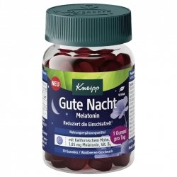 Żelki z melatoniną, Suplement Diety, Kneipp Good Night Gummies, 30 sztuk