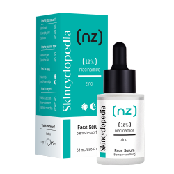 Skoncentrowane serum do twarzy z 10% niacynamidem i 1% cynkiem, Skincyclopedia, 30ml
