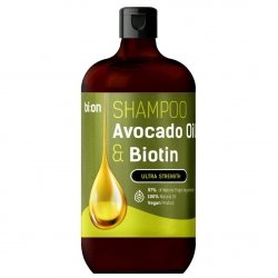 BIO NATURELL Szampon z olejem z awokado i biotyną do każdego rodzaju włosów 946 ml