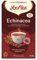Ajurwedyjska herbata ECHINACEA, Yogi Tea, 17x1,8g