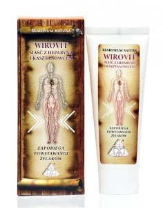 Heparin & Chestnut Leg and Veins Cream Balm WIROVIT, 75ml 