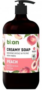 BIO NATURELL Kremowe mydło w płynie z pompką Brzoskwinia 946 ml 