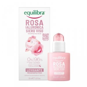EQUILIBRA Rosa Ialuronica Różane Serum wygładzające z kwasem hialuronowym 30ml 