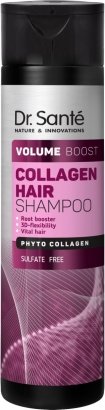 Szampon Kolagenowy Zwiększająca Objętość, Dr.Sante Collagen Hair, 250ml 