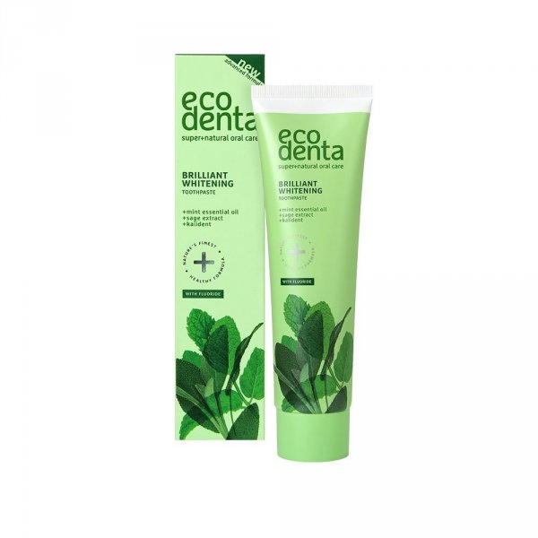 Pasta do zębów z olejkiem miętowym i fluorem, Ecodenta, 100 ml