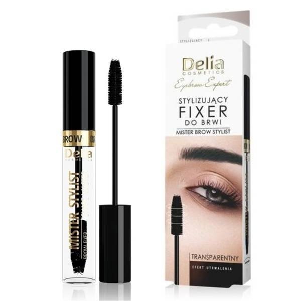 Delia Cosmetics Eyebrow Expert Stylizujący Fixer utrwalający do brwi - transparentny 11ml