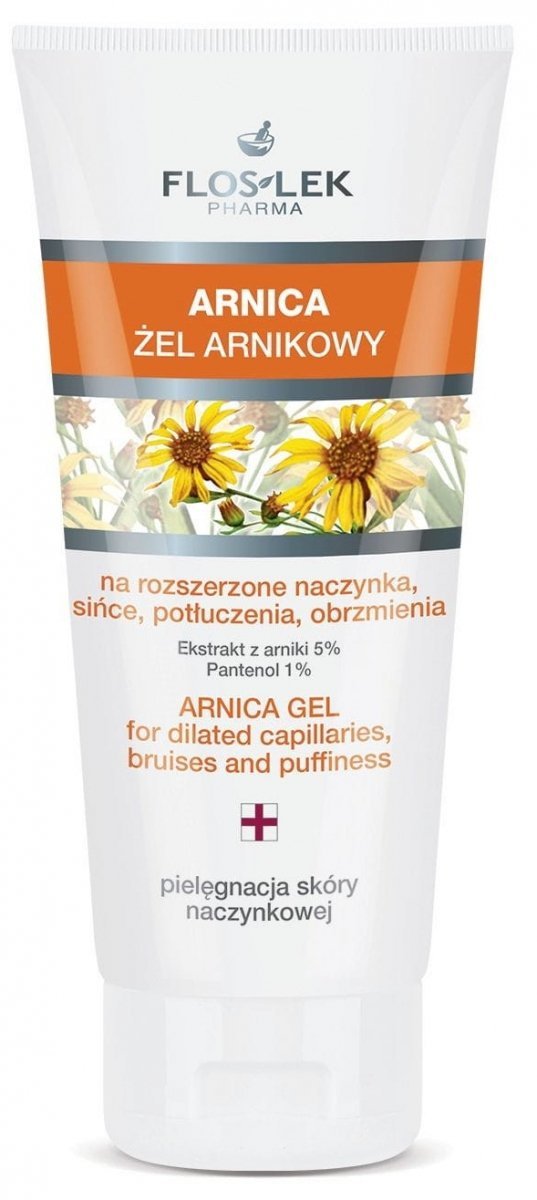 Floslek ARNICA® Żel z arniką na rozszerzone naczynka, sińce, potłuczenia, obrzmienia 200 ml