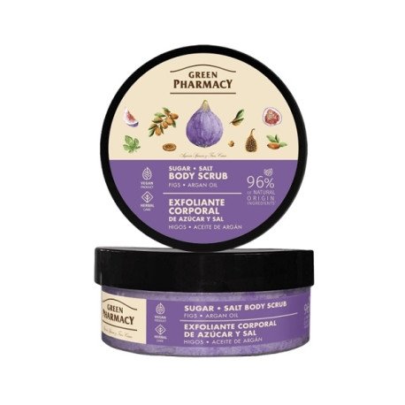 Peeling Figi+Olej Arganowy, Green Pharmacy, 200ml