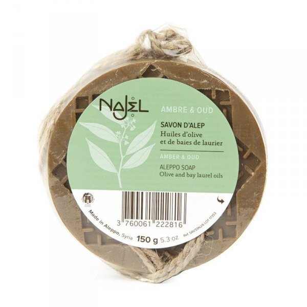 Aleppo Soap with Amber and Oud, Najel, 150g