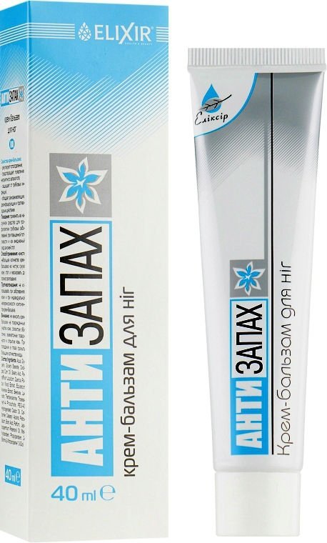 Anti-Odor Foot Cream Oak Bark &amp; Horsetail, Elixir