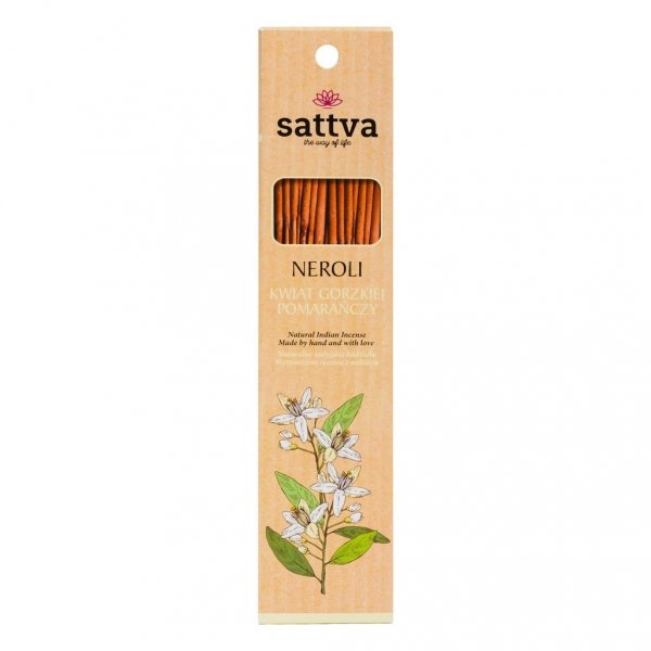 Neroli Natural Incense, Sattva, 30g