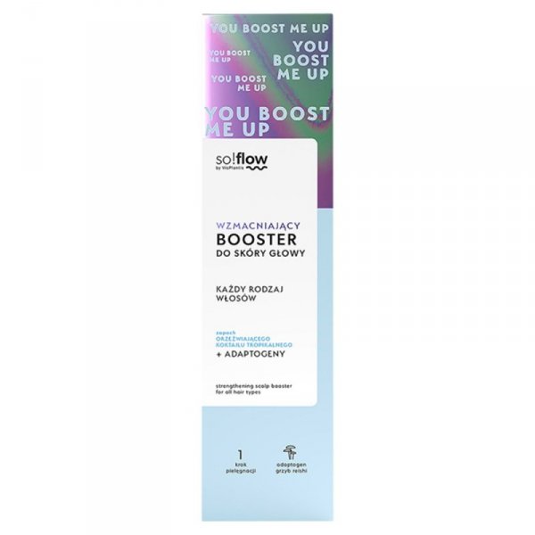 Wzmacniający Booster do skóry głowy - każdy rodzaj włosów, Vis Plantis So!Flow, 100ml