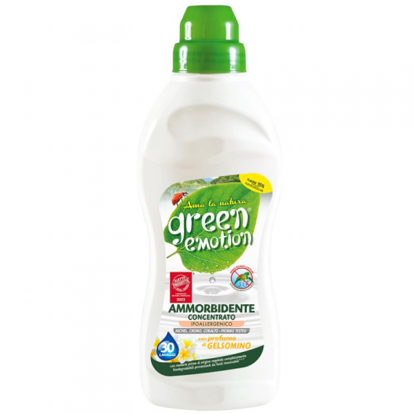 Skoncentrowany płyn do płukania tkanin, JAŚMIN, Green Emotion, 750ml