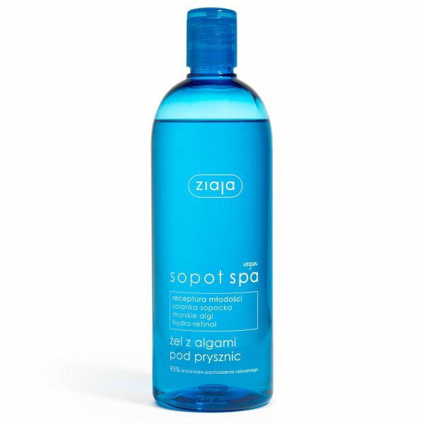 Mydło z algami pod prysznic, Ziaja Sopot Spa, 500ml
