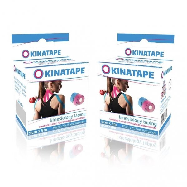 KINATAPE Kinesio Taping (5m x 5cm), Blue Color