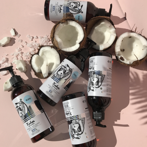 Coconut &amp; Sea Salt Shower Gel, Yope, 400ml