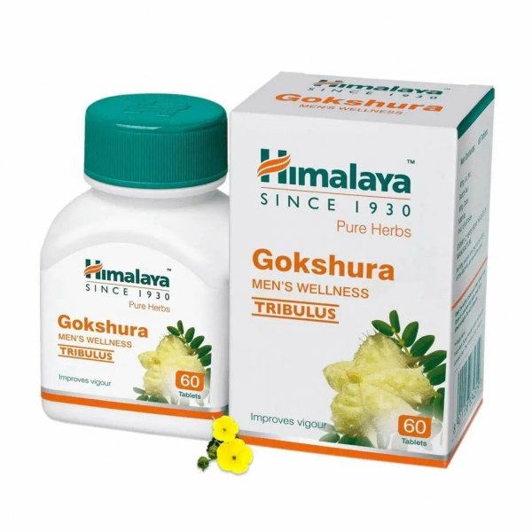 Gokshura (Tribulus Terrestris), Himalaya, 60 tablets