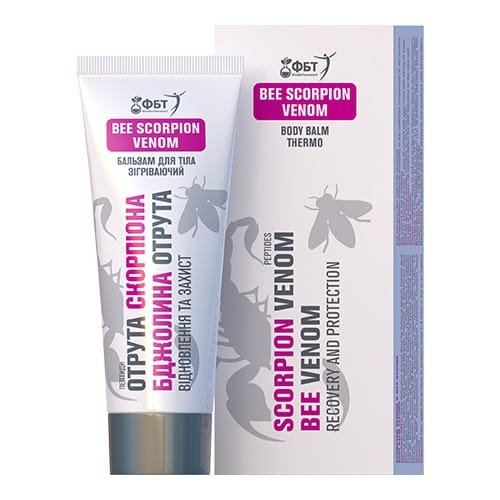 Krem-balsam na stawy z  jadem skorpiona i z jadem pszczelim, FBT, 75ml