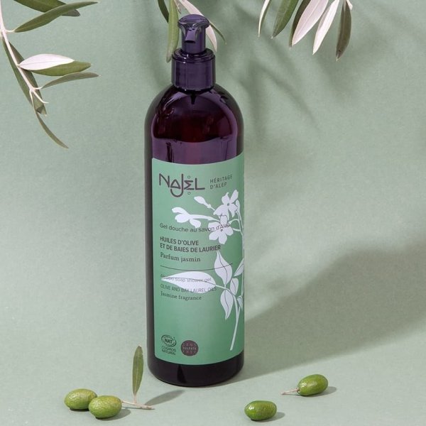 Aleppo Soap Shower Gel with Natural Jasmine Scent, Najel
