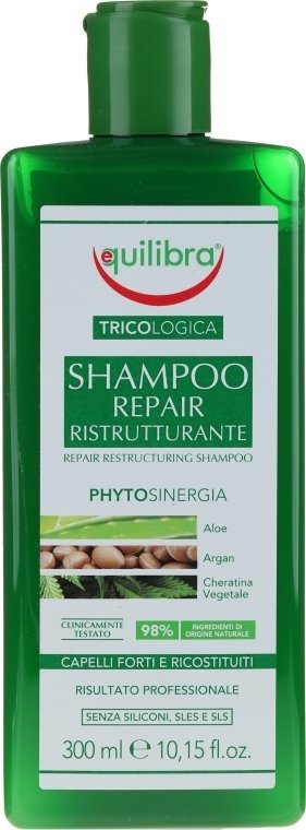 Tricologica Repair Restructuring Hair Shampoo Equilibra, 300ml