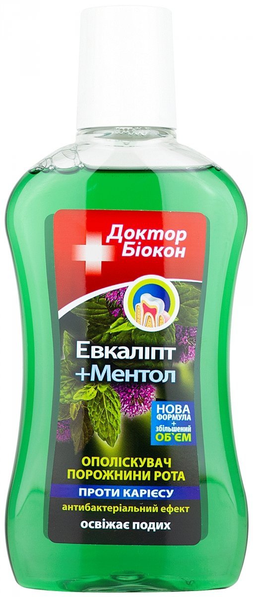 Мouthwash Eucalyptus and Menthol Against Caries