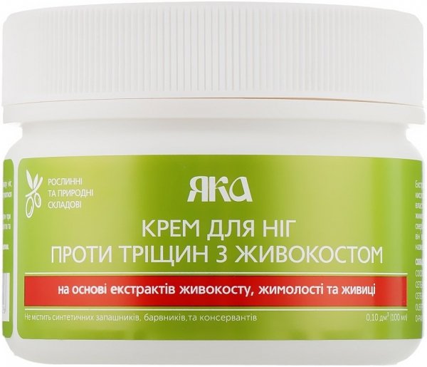 Anti-Crack Comfrey Foot Cream, 100 ml Yaka