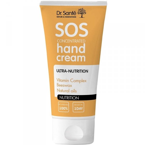 SOS Skoncentrowany odżywczy krem do rąk, Dr. Sante, 75ml