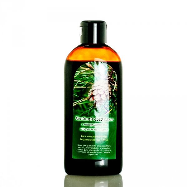 Coniferous Extract for Baths with Bishofit, 250ml