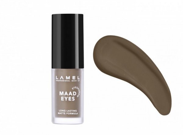 LAMEL Insta Cień do powiek w płynie Maad Eyes nr 404 Dark Chocolate 5.2ml
