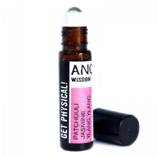 Patchouli, Jasmine &amp; Ylang Ylang Essential Oils Blend, Roller, Ancient Wisdom