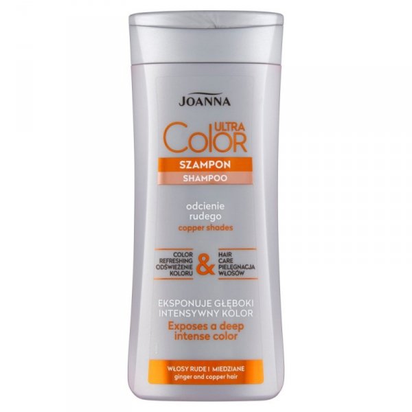 JOANNA Ultra Color Szampon - odcienie rudego 200 ml