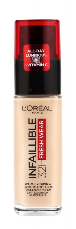 LOREAL Podkład Infallible 32H Fresh Wear nr 125 Natural Beige  30ml