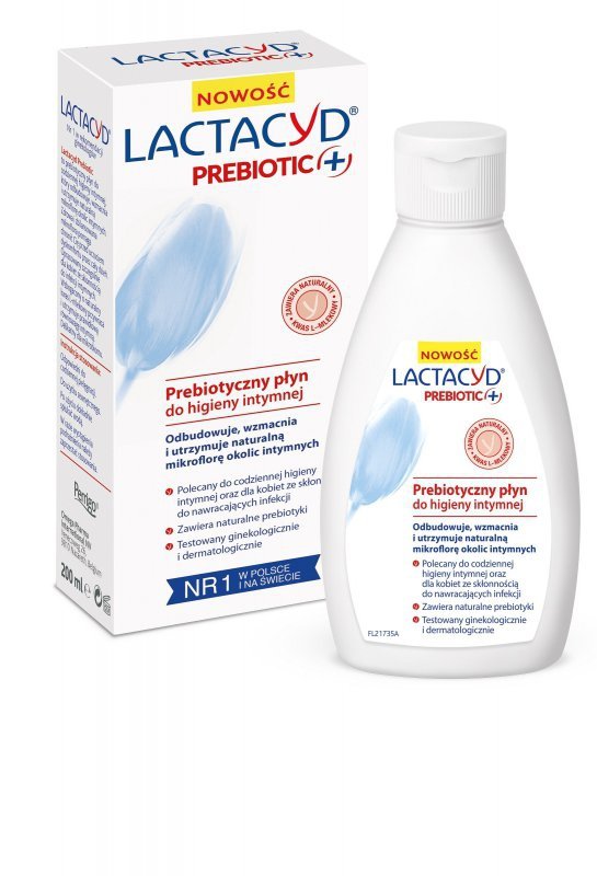 LACTACYD Prebiotic+ Płyn prebiotyczny do higieny intymnej 200 ml