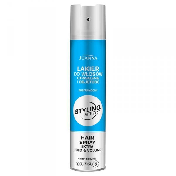 JOANNA Styling Effect Lakier do włosów Utrwalenie i Objętość - ekstramocny 250 ml