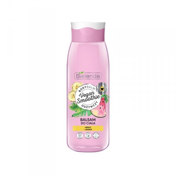 Bielenda Vegan Smoothie Balsam do ciała odżywczy Arbuz i Banan  400ml