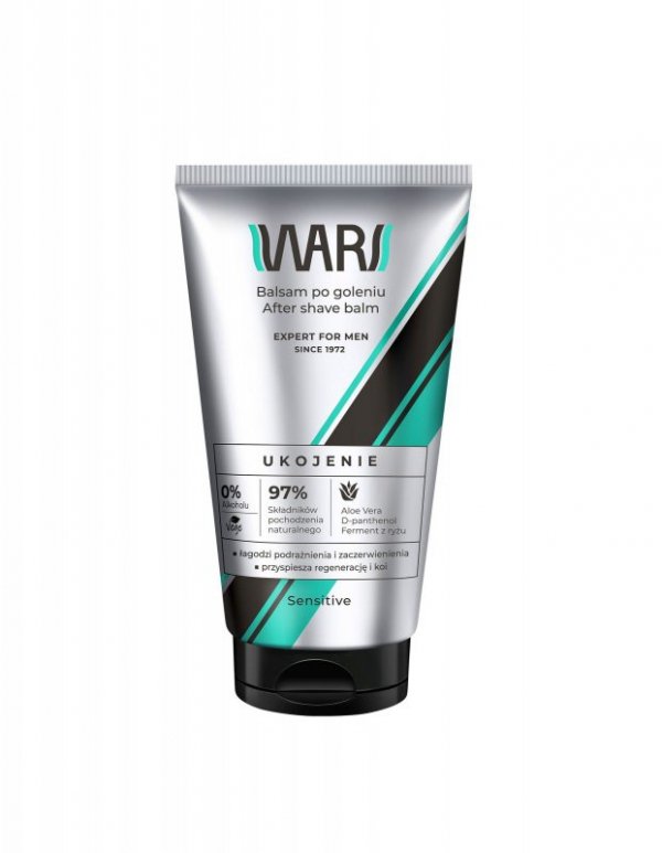 Wars Sensitive Expert Balsam po goleniu UKOJENIE  125ml