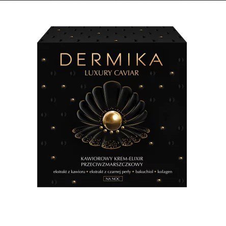 Dermika Luxury Caviar Kawiorowy Krem-elixir przeciwzmarszczkowy na noc  50ml