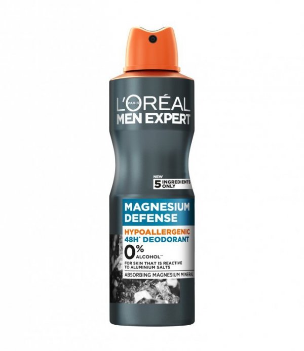 LOREAL Men Expert Dezodorant spray Magnesium Defence 48H 250 ml